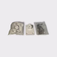Nylon 4-Way Ratchet-Style Marine Antenna Mount kit (1"-14 Thread)- New Old Stock