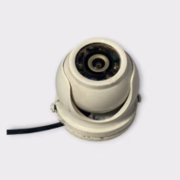 Mini Wired Dome Security Camera, White - Used - Free Shipping