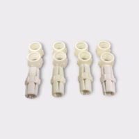 Flextec 3/8" LED Rope Light Two Way Adapter (Lot of 4) - New Open Box - Free Shipping