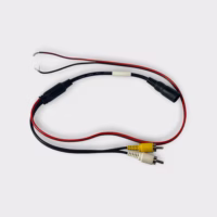 Rear View Systems RVS0001 4-Pin Power Cable with Dual M RCA - New Open Box - Free Shipping