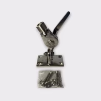 Seachoice 19531 Stainless Steel Antenna Ratchet Mount w/Hardware (1"-14 Thread) - New Open Box