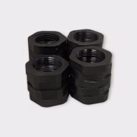 RS Pro 127-423 Black Nylon Cable Gland Locknut, PG13.5 Thread (Lot of 19) - New Open Box