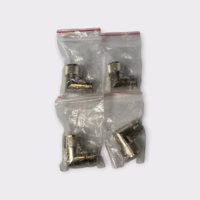 UHF Male to UHF Female Right Angle Connector (Lot of 4) - New Old Stock - Free Shipping