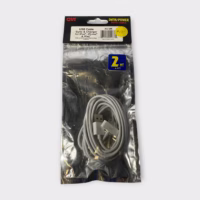 QVS AC-2M, 2-Meter (6.5ft) USB Sync & Charger Cable - New Old Stock - Free Shipping