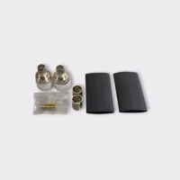 N-Male Crimp for LMR 400, Belden 9913 (Lot of 2) - New Open Box - Free Shipping