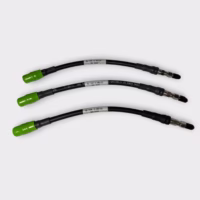 KVH  32-1116-12 REV CO, 1ft F-M to F-F Pigtail Cable LMR-400-75 (Lot of 3) - New Open Box
