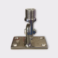 D. Lilly 101HD, Stainless Steel 4-way Antenna Ratchet Mount (Missing Handle) - New Open Box