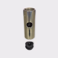 Stainless Steel 3" Female to Female Antenna Adapter (1"-14 Thread) - Lightly Used