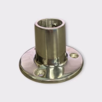 Sea Dog 280901-1, 1" Stainless Steel 90° Round Base Rail Fitting - New Open Box - Free Shipping