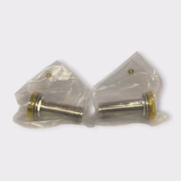 N-Female to N-Female Bulkhead Feedthrough, Long Body (Lot of 2) - New Old Stock