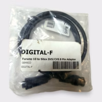 Sitex Koden Furuno DIGITAL-F Transducer Adapter Converter Cable 10 to 8 Pin
