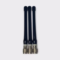 6" Helical Rubber Duck Antenna with Male TNC Connector (Lot of 3) - New Open Box - Free Shipping