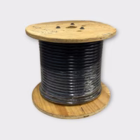 250 Ft, RG-214/U, 50 ohm Coaxial Cable Style 1354 (Black) - New Old Stock