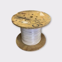 500 Ft, Cobra Wire & Cable 16AWG, 3-Conductor, 600V Flat Cable (White) - New Old Stock