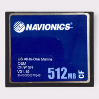 Navionics CF Chart Card "US All-In-One Marine OEM" CF/91SN - February 2007 - 512MB