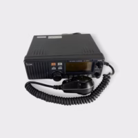 Icom IC-M127 VHF Marine Transceiver W/ Attached Fist Mic - - Used - Tested - Free Shipping