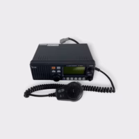 Icom IC-M127 VHF Marine Transceiver W/ Attached Fist Mic - Used - Tested - 90 Day Warranty