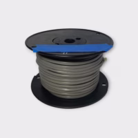 18/2 18 AWG Duplex 2 Conductor Flat Cable - New Old Stock 125' Spool