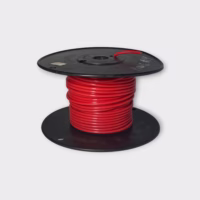 10 AWG Silver Plated 37/26 Stranding Type EE Wire - New Old Stock, 100' Spool