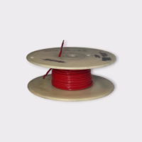 12 AWG Silver Plated 19/25 Stranding Type EE Silver Plated Wire - New Old Stock, 25' Spool