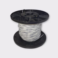 18/2 18 AWG Duplex 2 Conductor Cable - New Old Stock 450' Spool