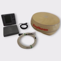 Raytheon 2kW 18″ Radome Radar Scanner M92650 with SL70 M92678 - 7″ Mono Display / FULL SYSTEM!