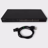 TP-Link TL-SG2428P - JetStream 28-Port Gigabit Smart Switch with 24-Port PoE+ / Power Cable *TESTED*