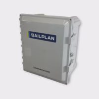 AttaBox Robroy AH12106 Hinged Polycarbonate Watertight Enclosure 12"x10"x6" Lightly Used