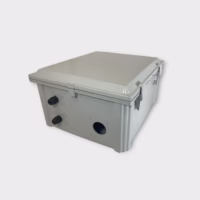 AttaBox Robroy AH16148 Hinged Polycarbonate Watertight Enclosure 16"x14"x8" Used