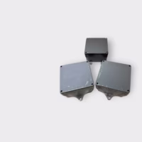 Cantex *LOT OF 2* 5133705 4"X4"X2" Junction Electrical Box Enclosure + 3rd JBOX