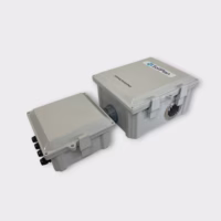 AttaBox Robroy AH884 + AH12106  Polycarbonate Watertight Enclosure w/Fan Used