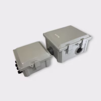 AttaBox Robroy AH884+AH12106  Polycarbonate Watertight Enclosure w/Fan Used