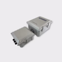 AttaBox Robroy AH884+AH12106 Polycarbonate Watertight Enclosure w/F-UHF Jack - Used