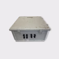 AttaBox AH242410 Polycarbonate Watertight Enclosure w/Fan 24"x24"x10" Used/Blem