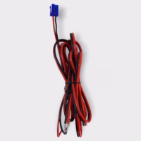 T Head DC Power Cable Used For Several Yaesu and Icom Radios - USED - 9ft - Free Shipping