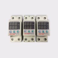 Sinotimer SVP-916, Over-Voltage Under-Voltage Protector 230V 63A (Lot of 3) - Lightly Used