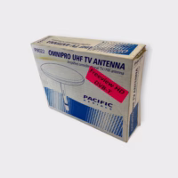 Pacific Aerials P8022 Omnipro Amplified UHF TV/FM Antenna and Installation Kit - New/Old Stock