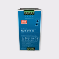 Mean Well NDR-240-48, Single Output, DIN Rail Power Supply 48VDC 5A 240W - Lightly Used