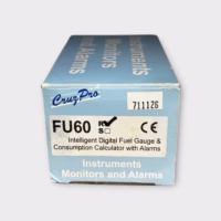 Cruz Pro FU60 Round Intelligent Digital Fuel Gauge & Consumption Calculator