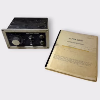 Alpha 3000 Marine Autopilot Control Head & Manual *FOR PARTS/REPAIR - UNTESTED*
