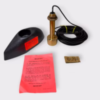 Datamarine DX-204 Bronze Thru-Hull Depth Transducer *NEW COMPLETE* w/Fairing Blk