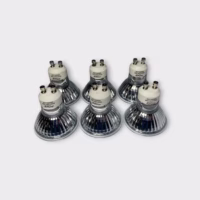 Futura Lighting HB120V35W10 GU10 MR16 Halogen Bulbs 35W 120V Warm White ~30° Beam (Lot of 6)