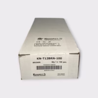AutomationDirect KN-T12BRN-100 26-12AWG DIN Rail Terminal Block - Brown 100PK - New In Box!