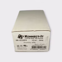 AutomationDirect KN-G12SP4 Screw Grounding Terminal Block f/DIN-Rails - 25PK - *New In Box*