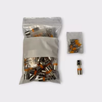 Belden FSRCA1RGB F-Conn RCA M Compression Connector f/24-26 AWG Mini Coax (Lot of 25) New Open Box