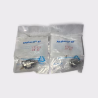 Amphenol RF 172135 N-Type Straight Crimp Plug RG-8X Times LMR-240 Optimized 50 Ohm (Lot of 2) New