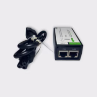 Ubiquiti Networks GP-A240-050 Switching Power Supply PoE Injector w/Power Cable 24V 0.5A - Used
