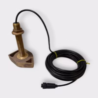 Radarsonics 192khz Lowrance Eagle LEI Bronze Thru-Hull Transducer - 2 Pin Conn.