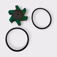 Datamarine TX-195 6-blade Paddlewheel Replacement - Green - w/2x O-Rings *NEW*