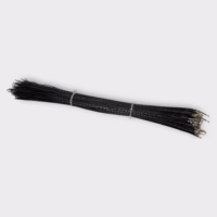 JST Sales (ASPHSPH24K305) 12" Pre-Crimped Jumper Wire | 24AWG | Black (Lot of 200) - New Open Box